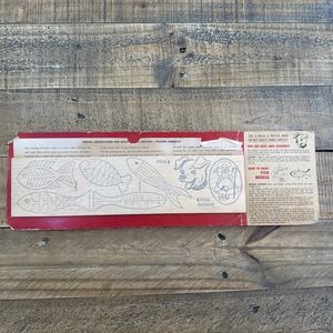Vintage Ungar Wood Burning Baby Mobile DIY Balsa Wood Fish Mobile Project